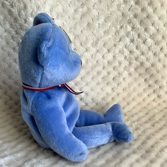 Ty Beanie Babies America Blue Bear American Red Cross 9/11/2001 - Picture 4 of 12